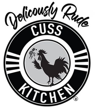 deliciously rude cuss kitchen logo