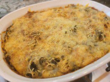 Baked egg casserole