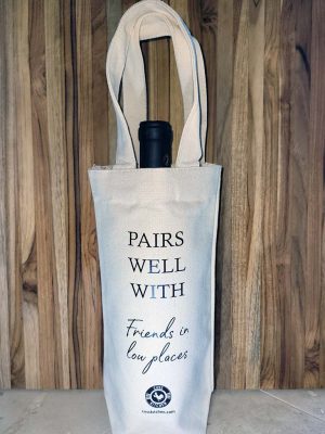 wine bag - pairs well with friends