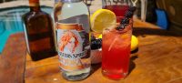 Oaks Lilly punch made with 5 sisters vodka