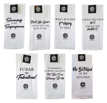 kitchen towels with sassy sayings