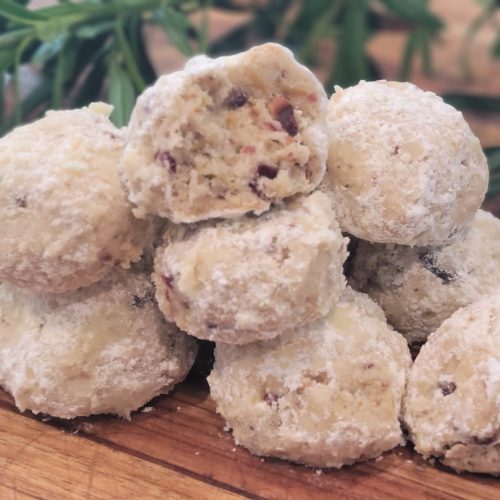 Yeti Balls- Snowball cookies