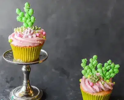 prickly pear cupcakes