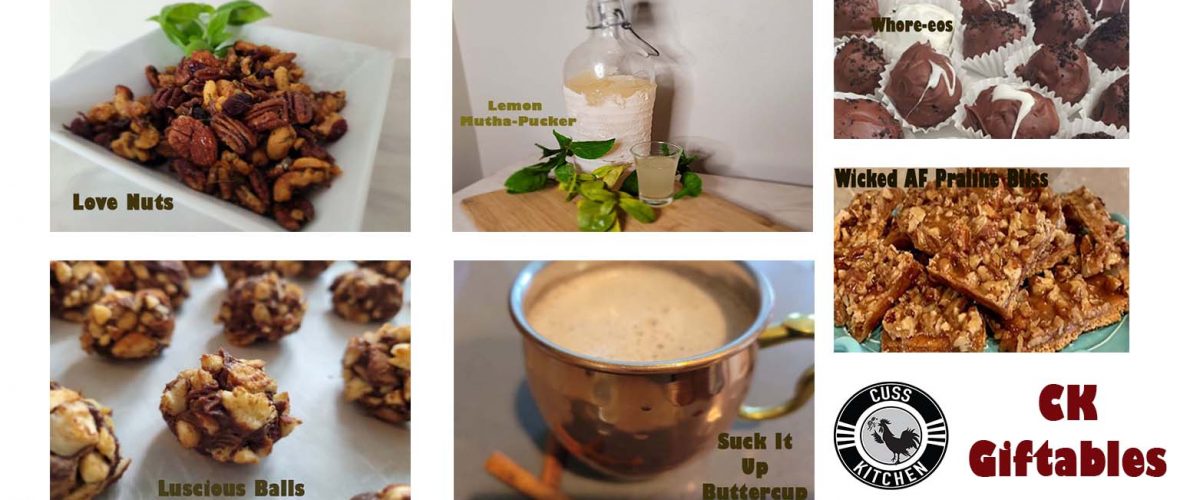 Collage of recipes that are perfect for gift giving and hostess gifts
